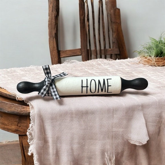 ⤵️🆕Mini Rolling Pin, Farmhouse Mini Rolling Pins, Tiered Tray Decor.Set of 6 - Picture 6 of 6